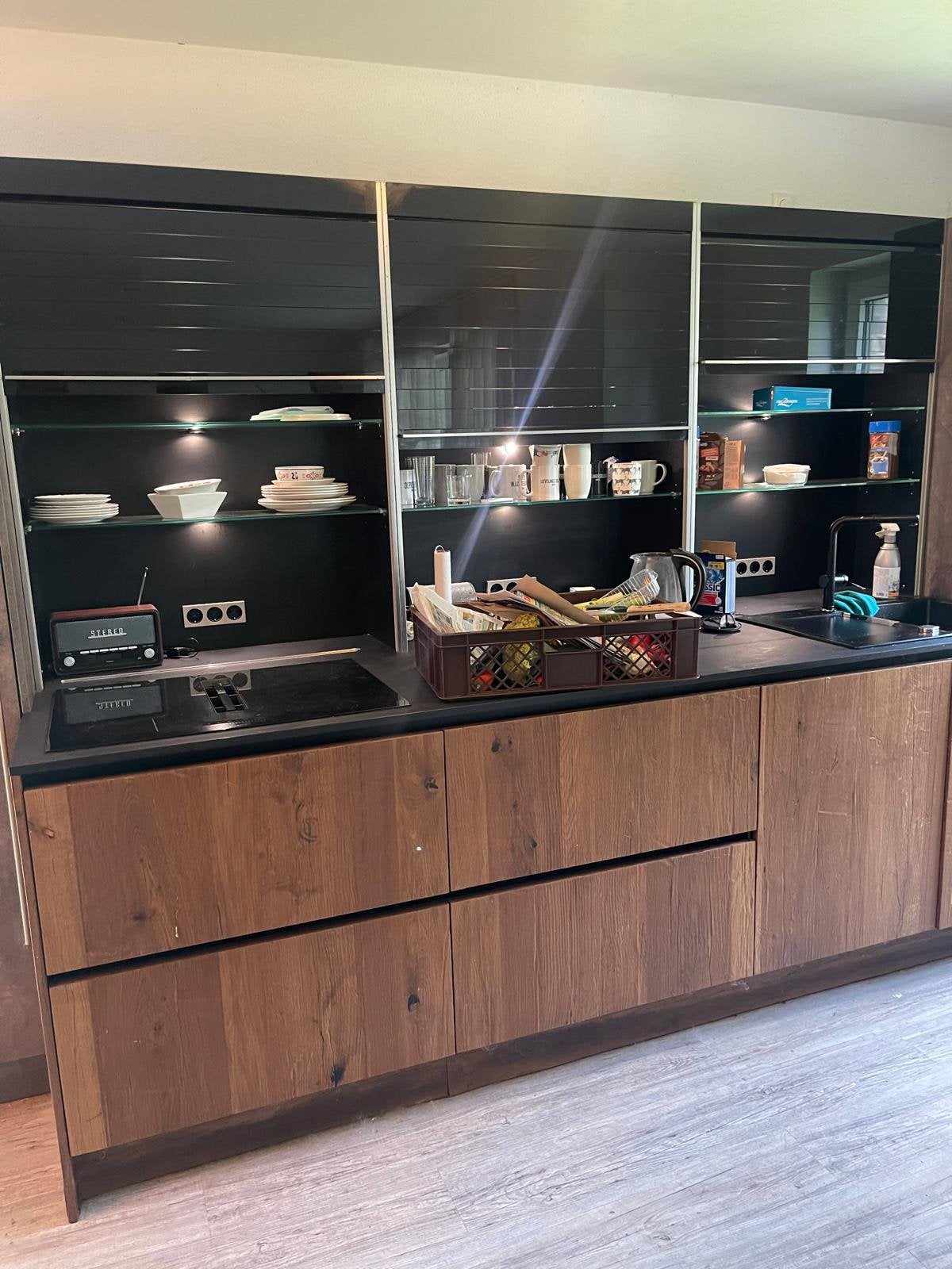 Luxe complete keuken twv €19.000! – incl. apparatuur, Ophalen of Verzenden, Zo goed als nieuw