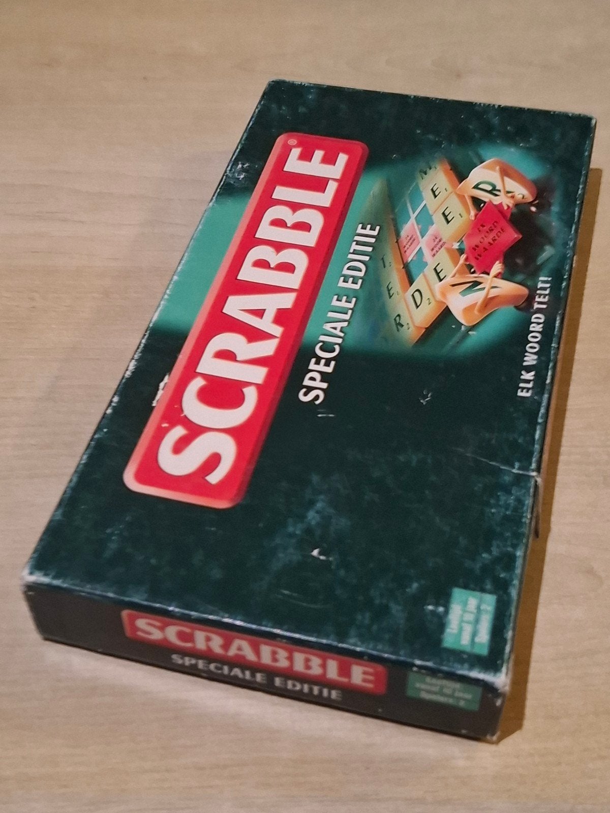 Scrabble Speciale Editie - Compleet Gezelschapsspel, Mattel, Gebruikt, Mattel Europa BV, Amstelveen, Nederland, Ophalen of Verzenden