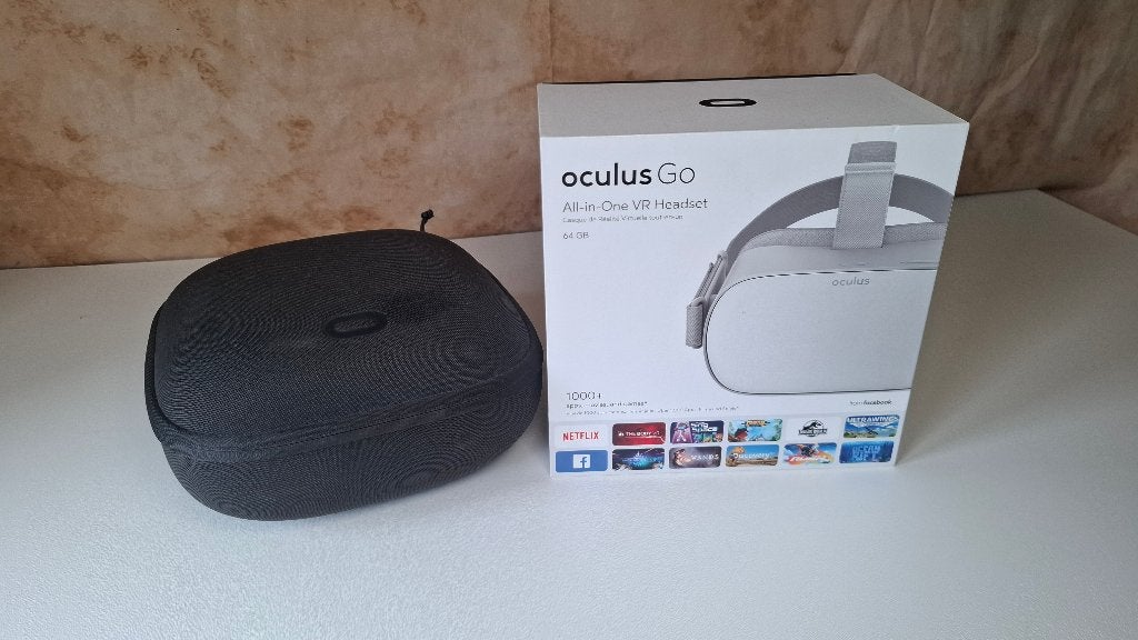 VR bril oculus go 64 Gb, Spelcomputers en Games, Virtual Reality, Verzenden, Zo goed als nieuw, VR-bril, Overige platformen