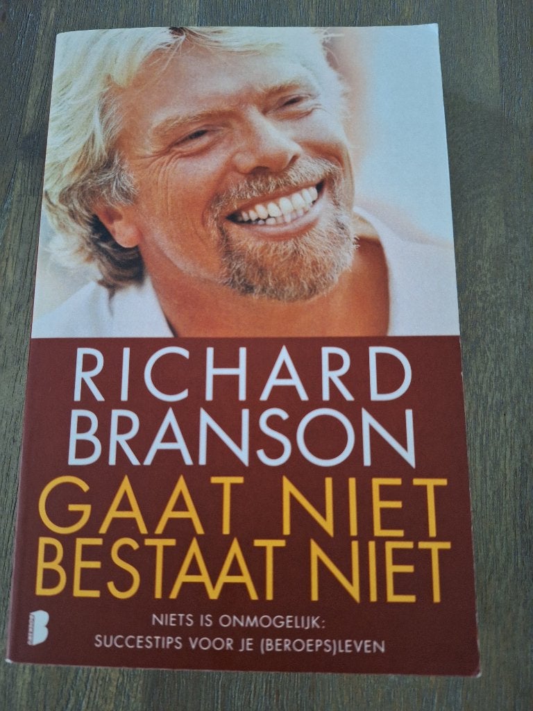 Gaat niet bestaat niet - Richard Branson, Ophalen of Verzenden, Gelezen, Richard Branson