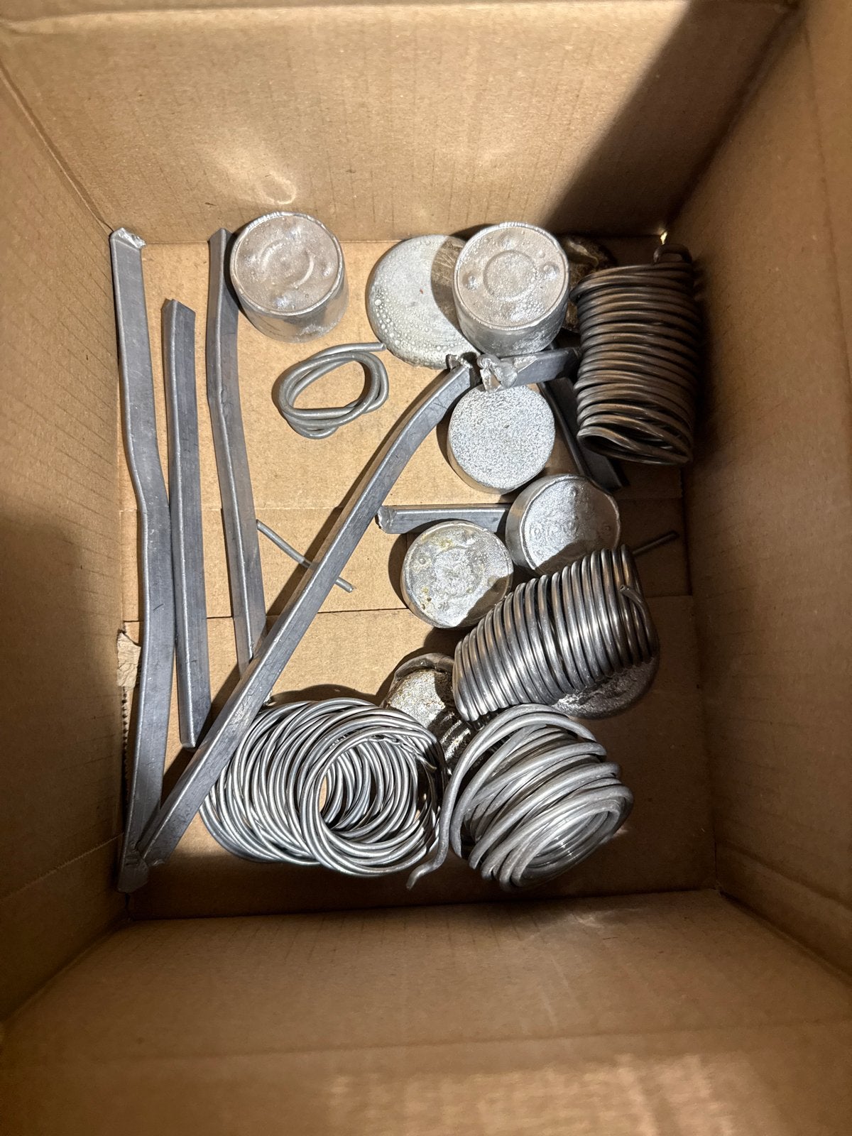 Diverse soorten Tin voor hobby of ambacht, Ophalen