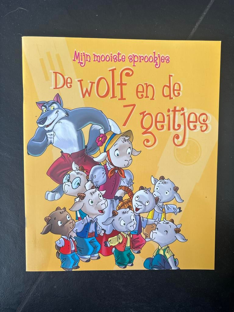 Mijn mooiste sprookjes: De wolf en de 7 geitjes, Ophalen of Verzenden, Gelezen