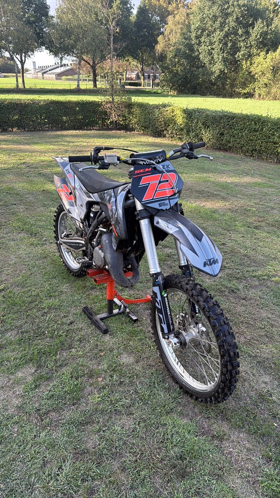 Ktm crossmotor 125 cc 2 takt, Ophalen, Zo goed als nieuw, Overige merken