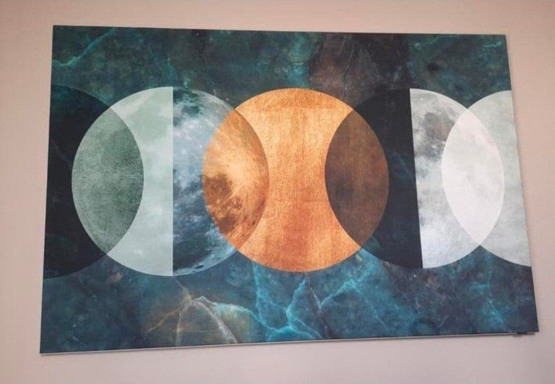 Modern Schilderij 100x150cm in Easyfix, Ophalen, Textiel, Print, Abstract