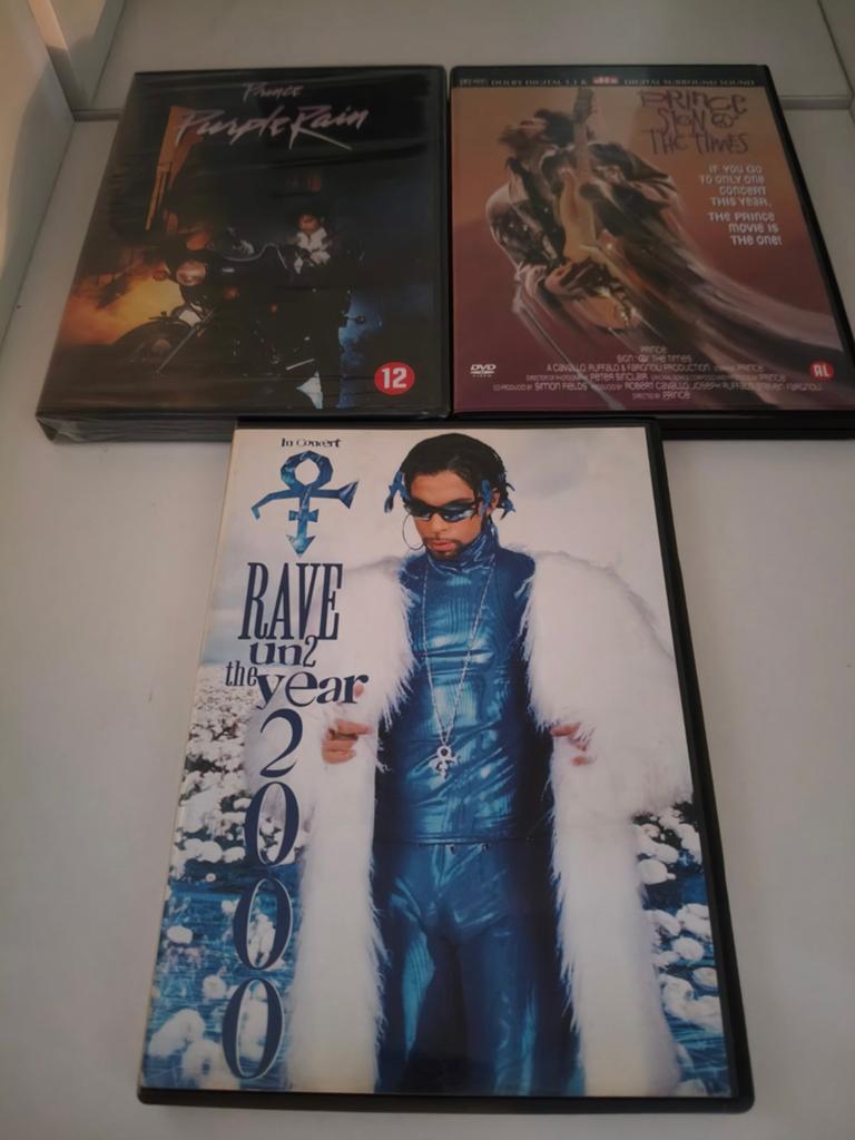 Prince - 3 x DVD, Ophalen, Zo goed als nieuw, Muziek en Concerten