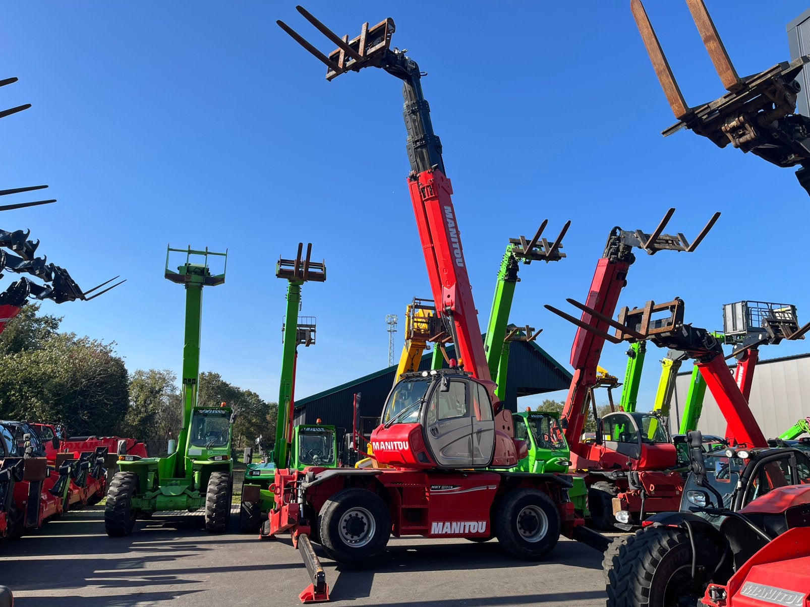 VERREIKER MANITOU MRT 2150+ PRIVILEGE, Meer dan 4000 kg, Ophalen, Diesel, Ruwterrein