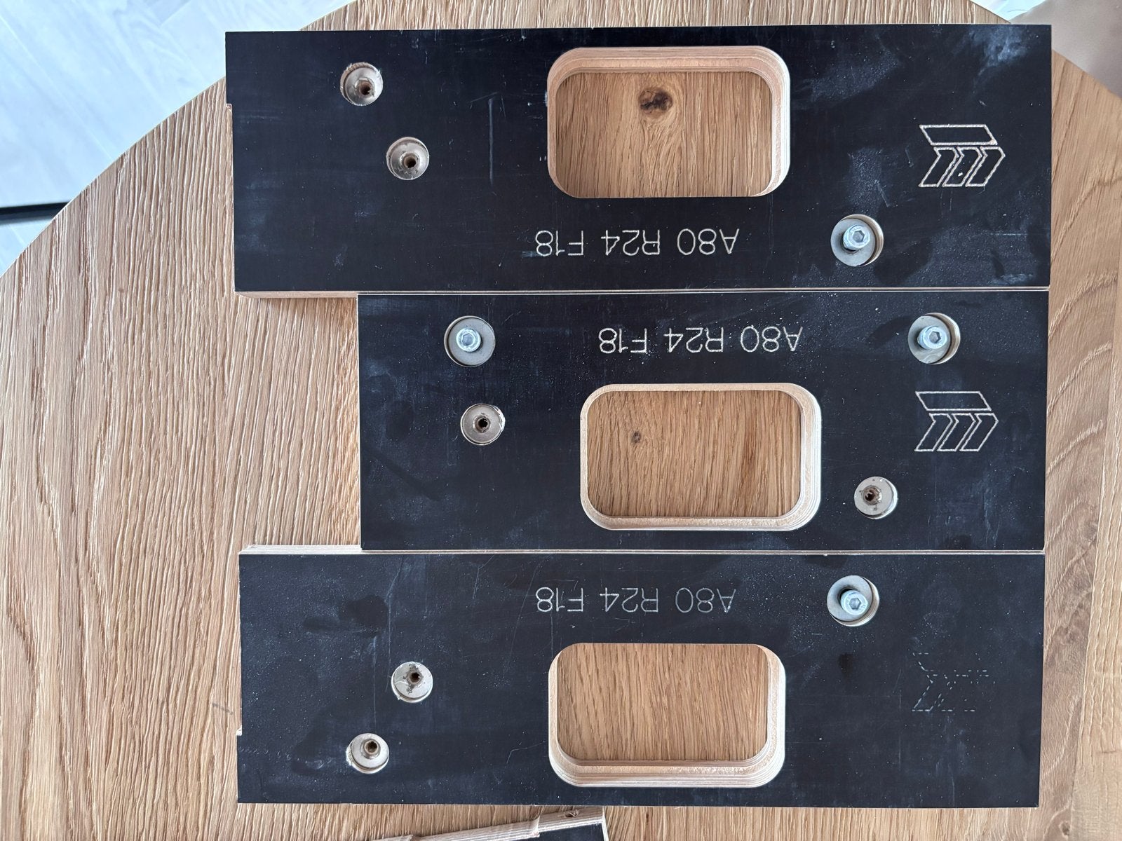 Set van 3 Freesmallen A80 R24 F18, Ophalen of Verzenden, Gebruikt, Overige typen