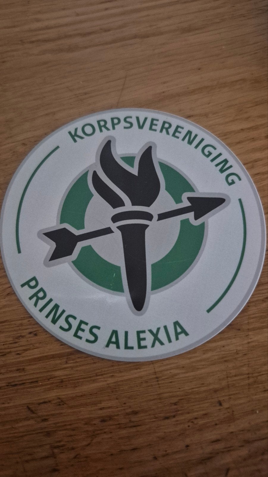 Sticker Korpsvereniging Prinses Alexia, Ophalen of Verzenden, Sticker