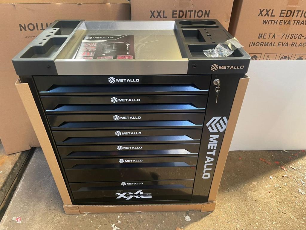 Metallo Gereedschapskar XXL Edition - Nieuw, Doe-het-zelf en Verbouw, Gereedschapskisten, Ophalen, Nieuw
