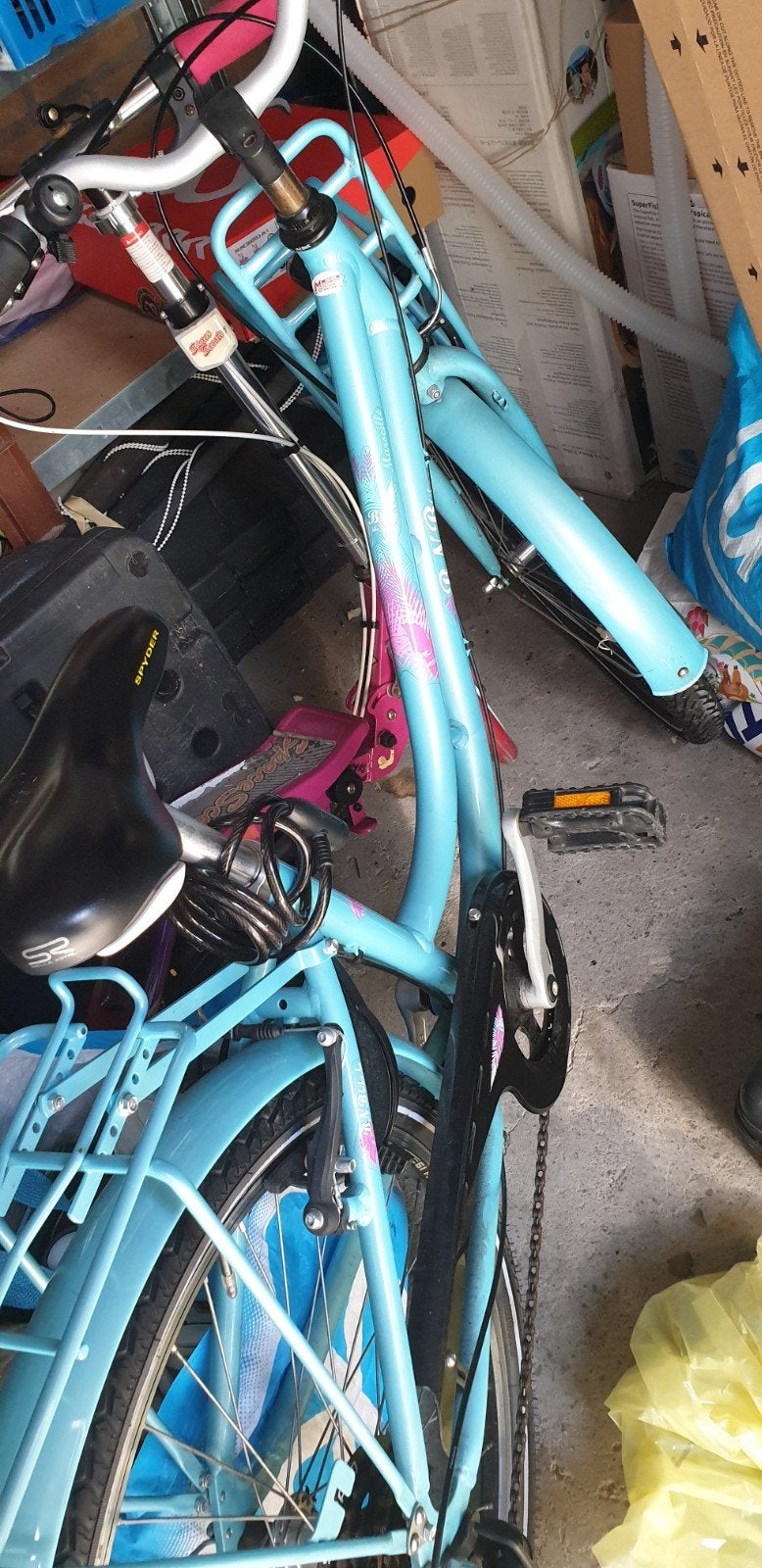 Meisjes fiets 24 inch en step, Minder dan 47 cm, Ophalen, Zo goed als nieuw, Overige merken