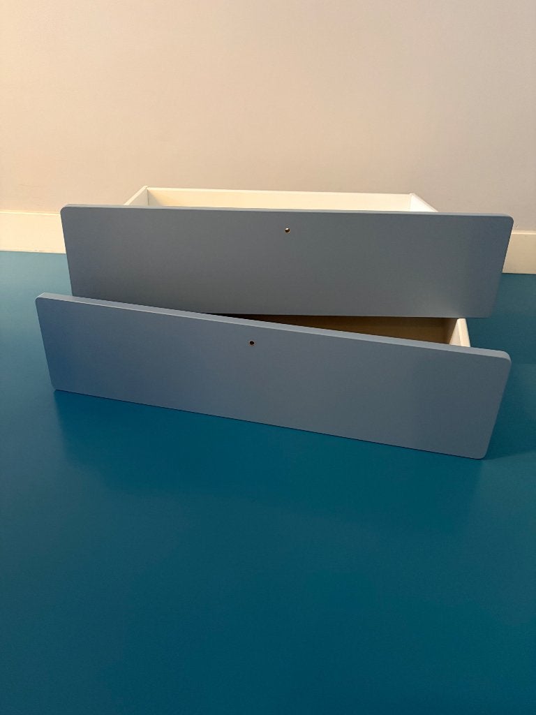 2x lage Ikea kast lades met frontje Småstad, Zo goed als nieuw, Minder dan 50 cm, Ophalen, Minder dan 90 cm