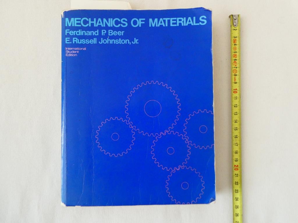 Mechanics of Materials, Gelezen, Ophalen of Verzenden, Werktuigbouwkunde, Beer / Johnston