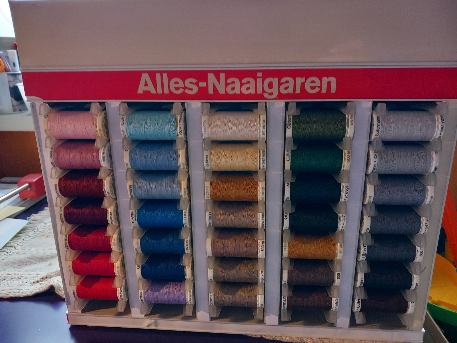 gutermann naaigaren klossen 500 meters., Ophalen, Nieuw, Garen of Naald(en)