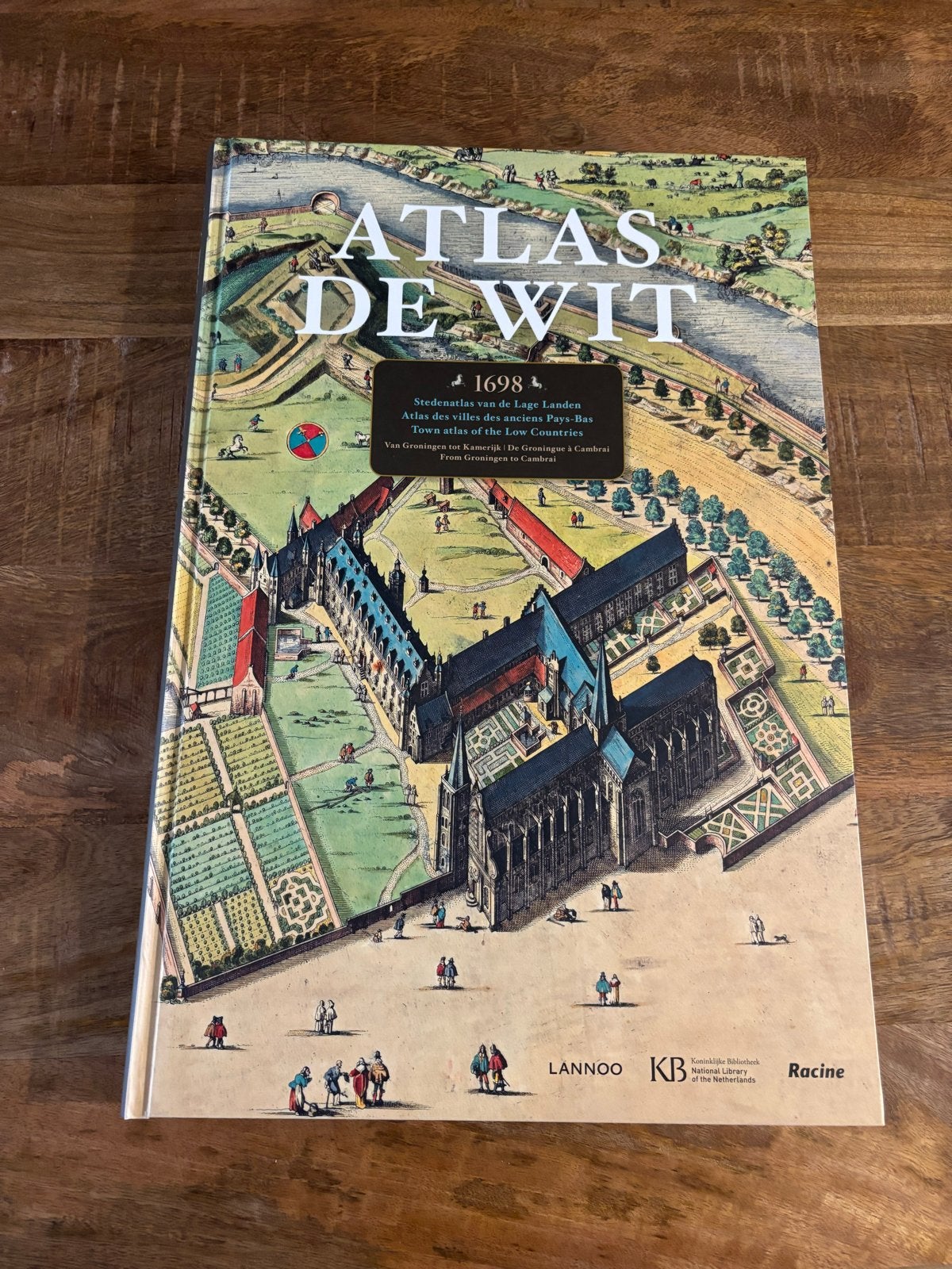 Atlas De Wit: Stedenatlas van de Lage Landen, Ophalen, Overige atlassen, Zo goed als nieuw, 1800 tot 2000