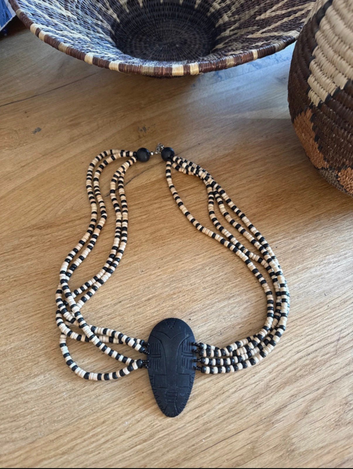 Afrikaanse ketting, Ophalen of Verzenden, Zo goed als nieuw, Overige materialen