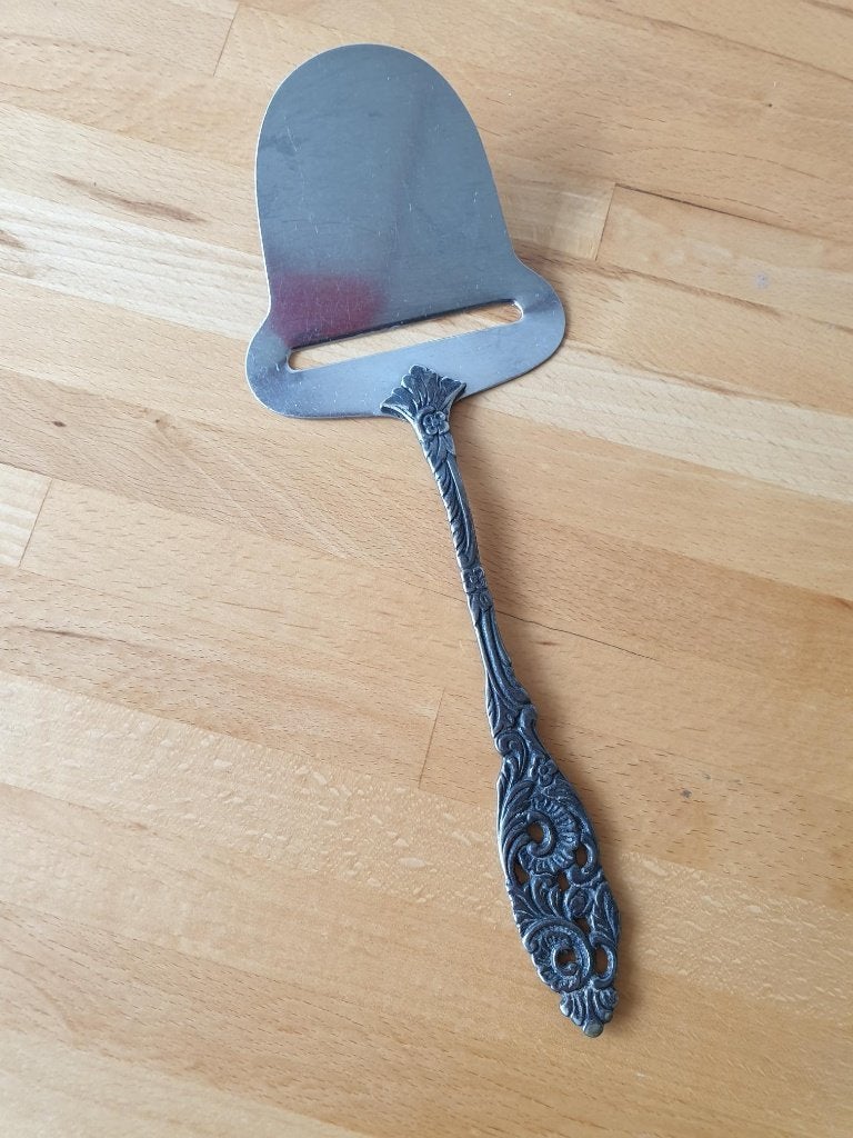 Nostalgische kaasschaaf, Zilver, Ophalen of Verzenden, Metaal, Overige typen