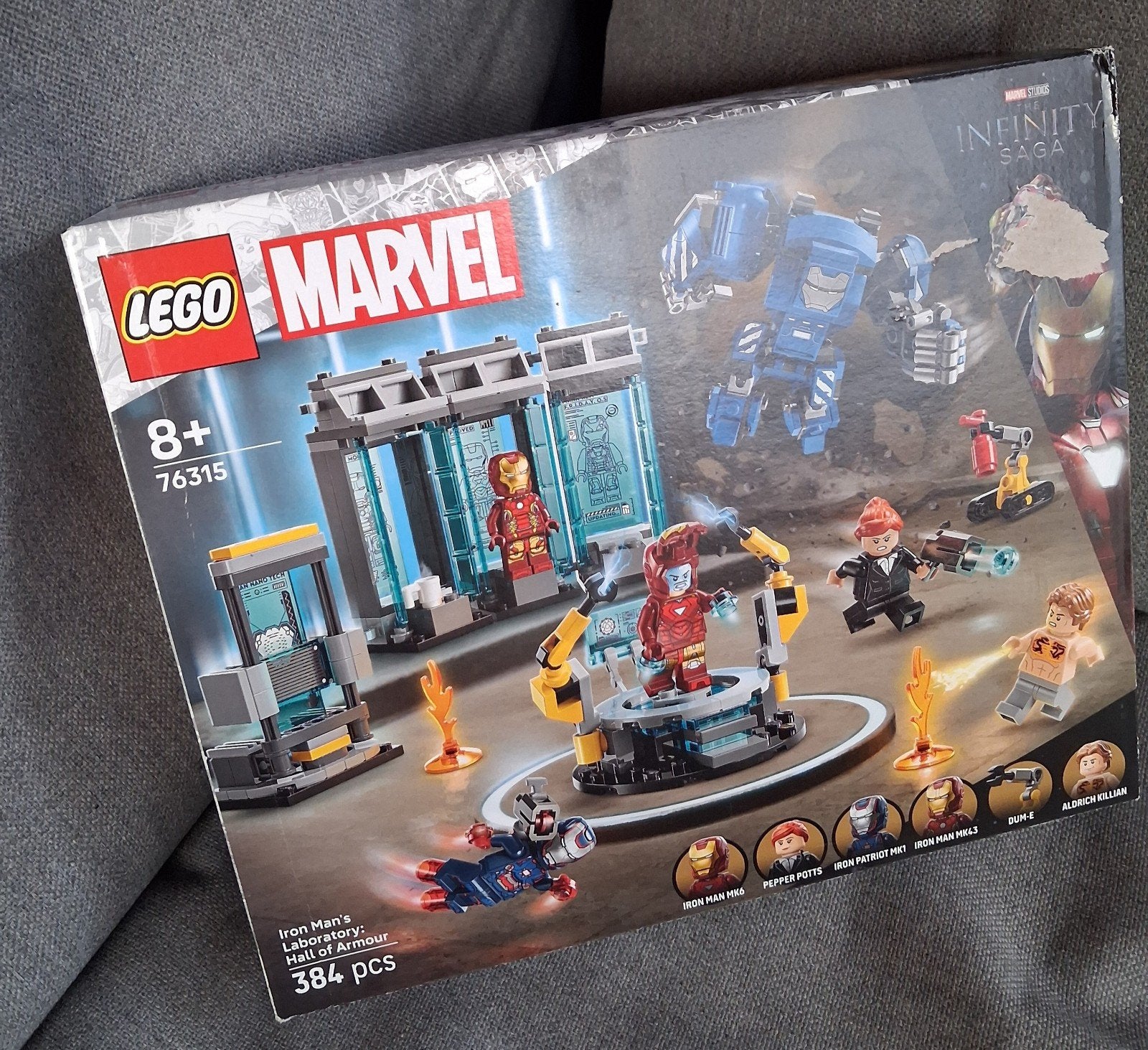 LEGO Marvel 76315 Iron Man Lab: Hall of Armour - Nieuw, Kinderen en Baby's, Speelgoed | Duplo en Lego, Ophalen of Verzenden, Nieuw