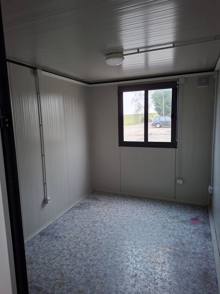 Kantoorunit / Schaftkeet 6 x 2,35 met indeling ., Ophalen