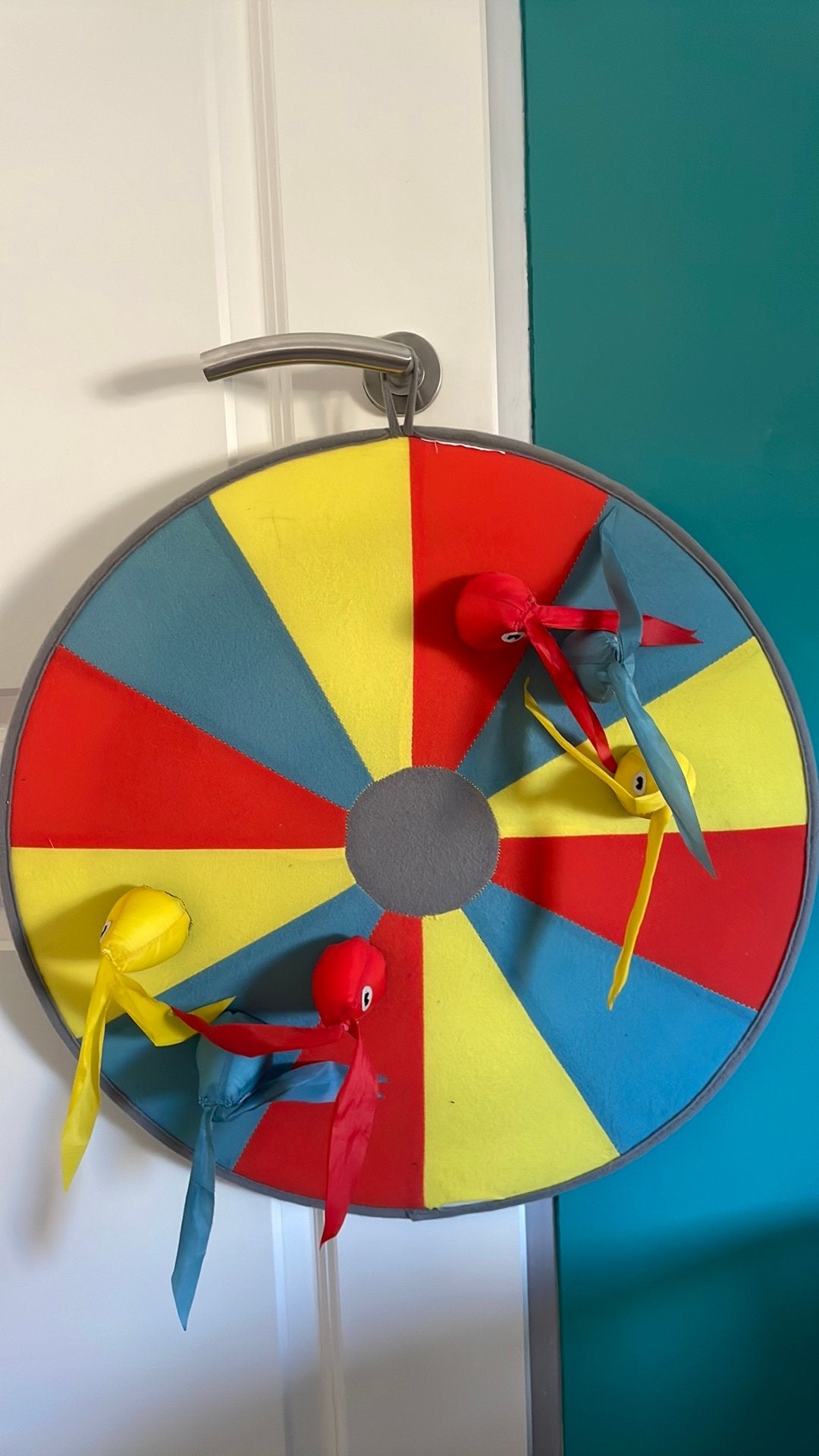 iKEA lustigt Pluchen dartbord speelgoed ZGAN!, Ophalen, Zo goed als nieuw