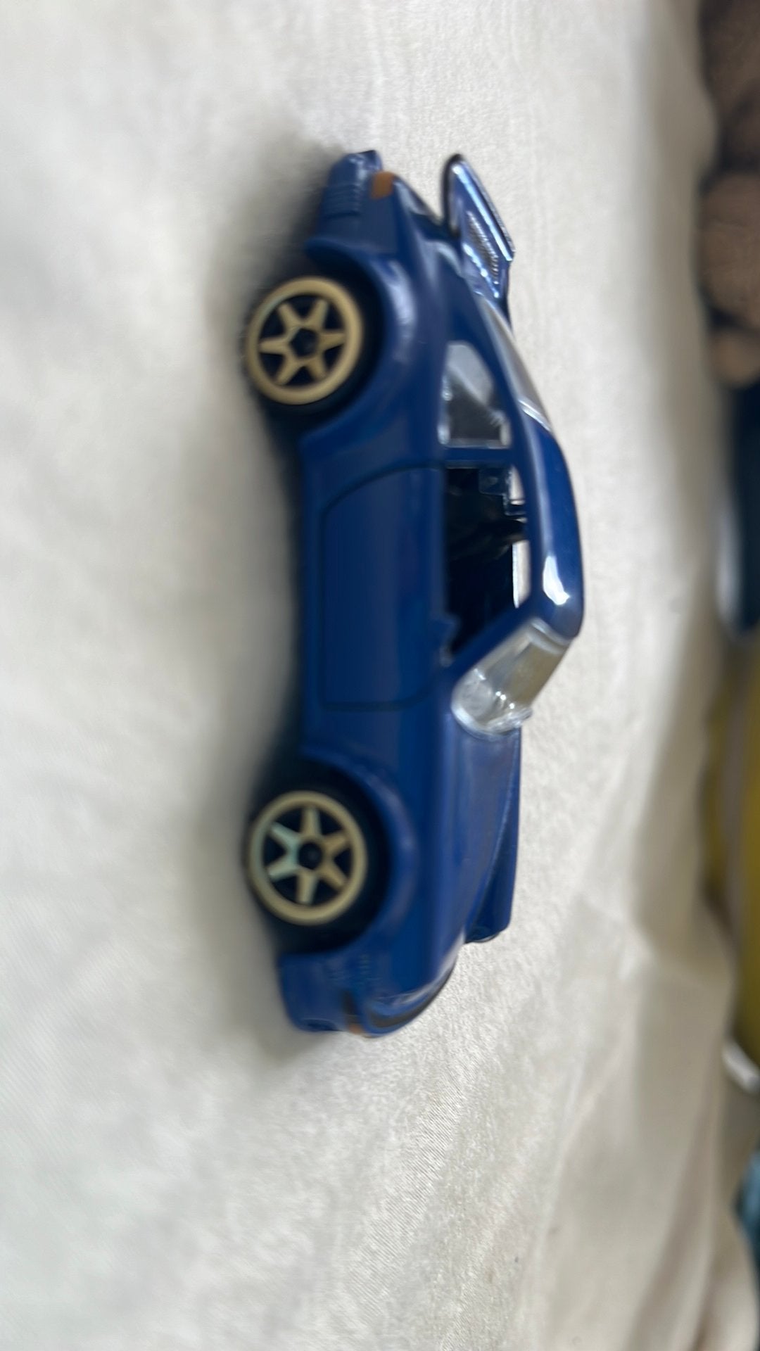 Majorette porsche 934 blauw., Verzamelen, Ophalen of Verzenden, Zo goed als nieuw, Transport