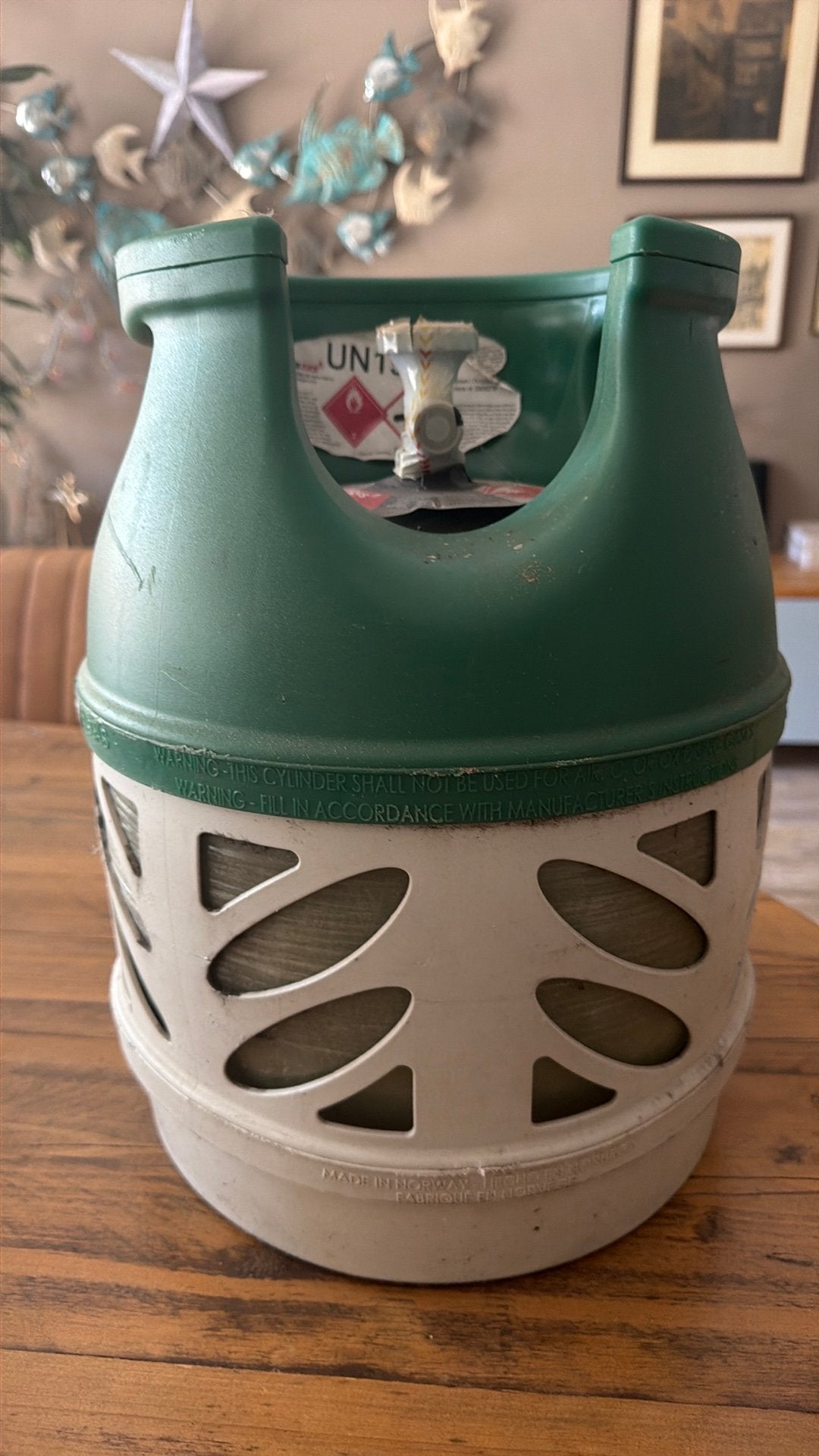 2 st. Benegas Light gasfles 5kg (VOL!!), Ophalen, Nieuw