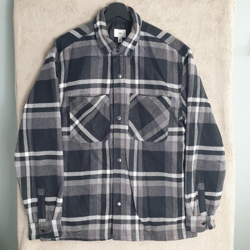 Houthakkers Vest H&M, Grijs, Maat M, Kleding | Heren, Truien en Vesten, Maat 48/50 (M), Ophalen of Verzenden, Gedragen, Grijs