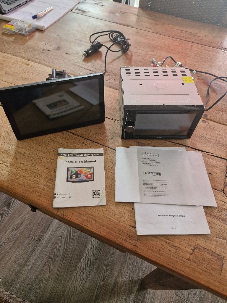 Clarion NX302E autonavigatie 2din met carplay Nitel 10", Ophalen, Gebruikt