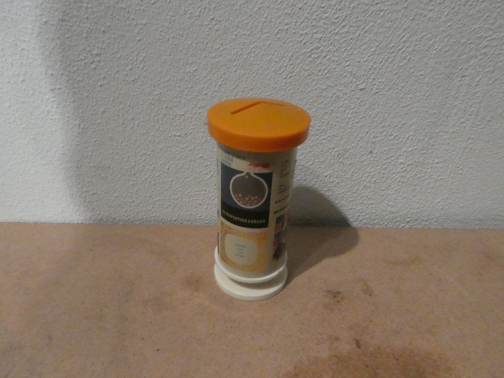 spaarpot, Verzamelen, Ophalen of Verzenden, Gebruikt, Metaal of Blik, Overige thema's