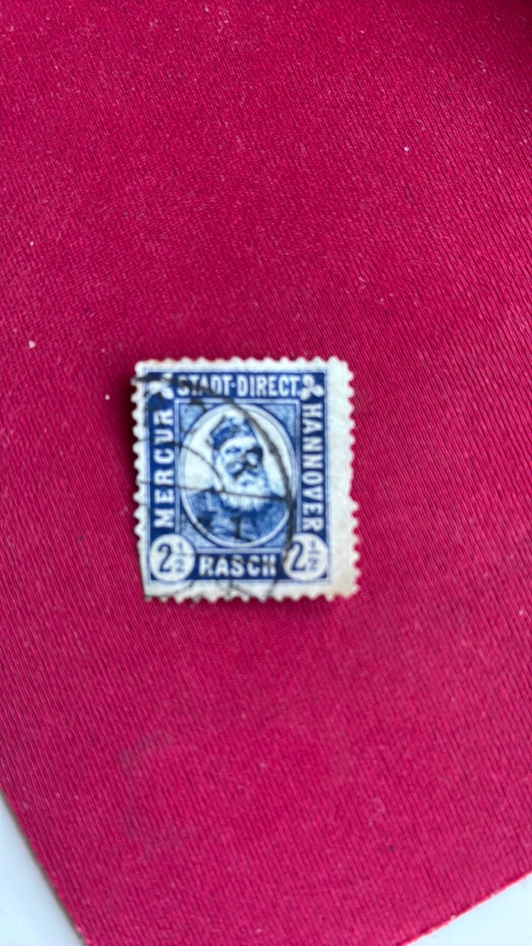 Hannover stadt direct post 2,5 rasch, Ophalen of Verzenden, Overige periodes