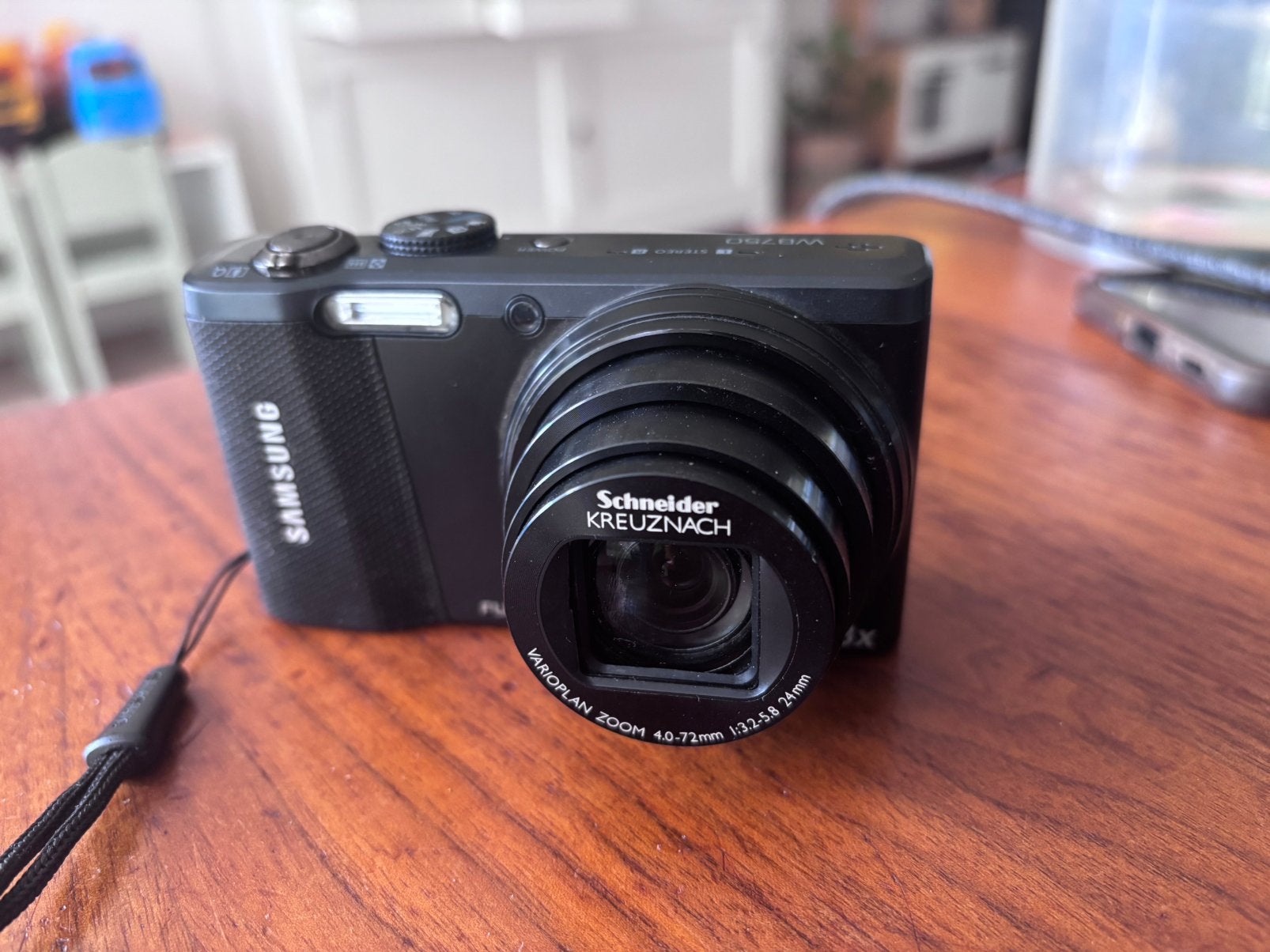 Samsung WB750, Audio, Tv en Foto, Fotocamera's Digitaal, 12 Megapixel, Compact, Ophalen of Verzenden, Zo goed als nieuw
