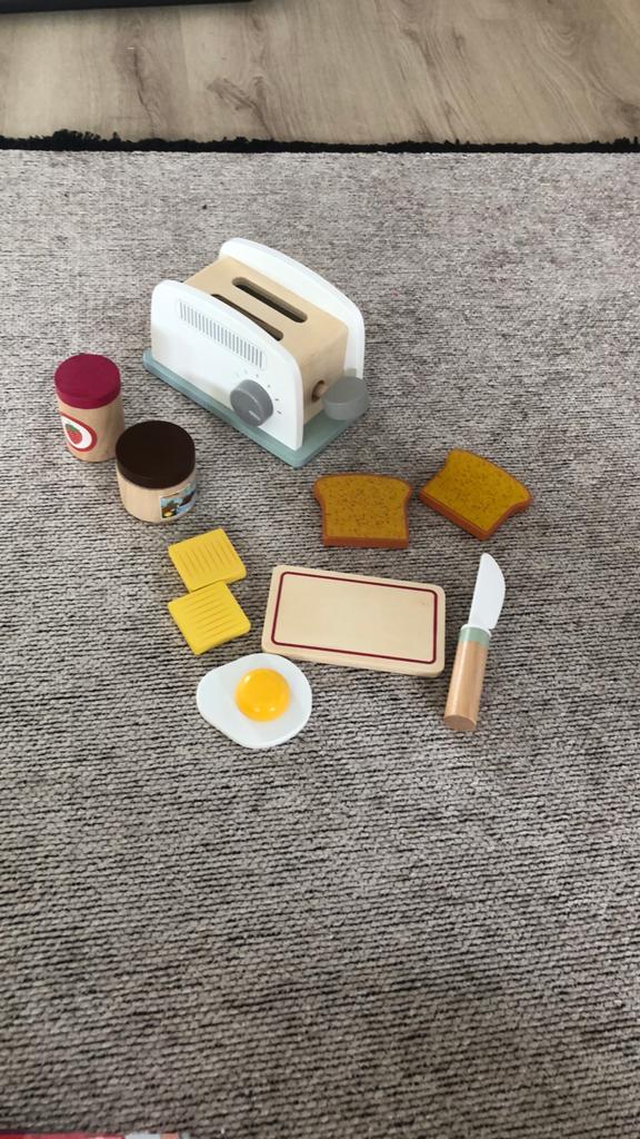 Kids toaster wooden toy, Ophalen