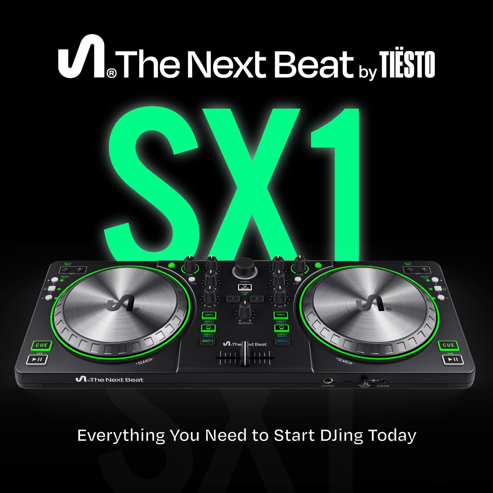 The Next Beat by Tiësto DJ Controller SX1, Muziek en Instrumenten, Dj-sets en Draaitafels, Ophalen of Verzenden, Zo goed als nieuw