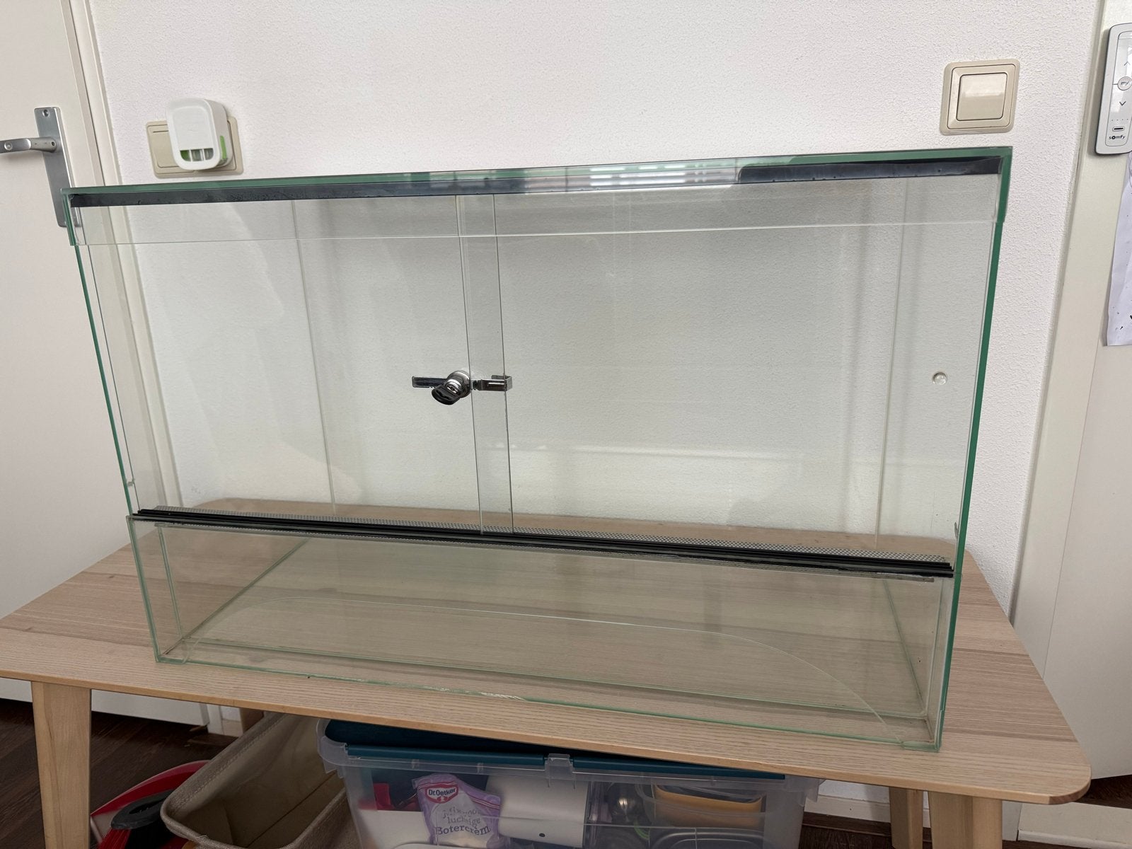 Terrarium  80x40x50, Ophalen, Zo goed als nieuw, Terrarium of Paludarium
