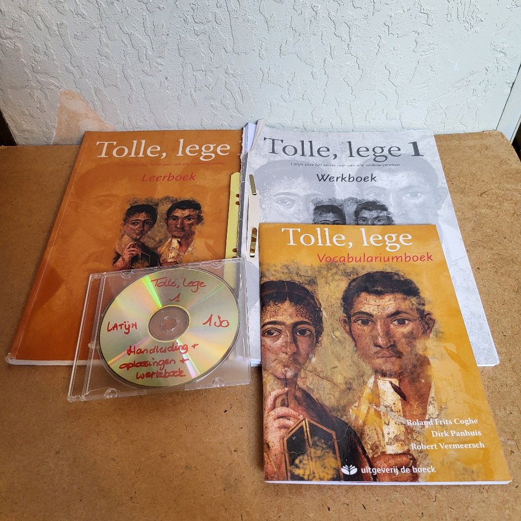 Cursus Latijn: Tolle, lege 1, Boeken, Ophalen, Alpha, Gelezen, Niet van toepassing