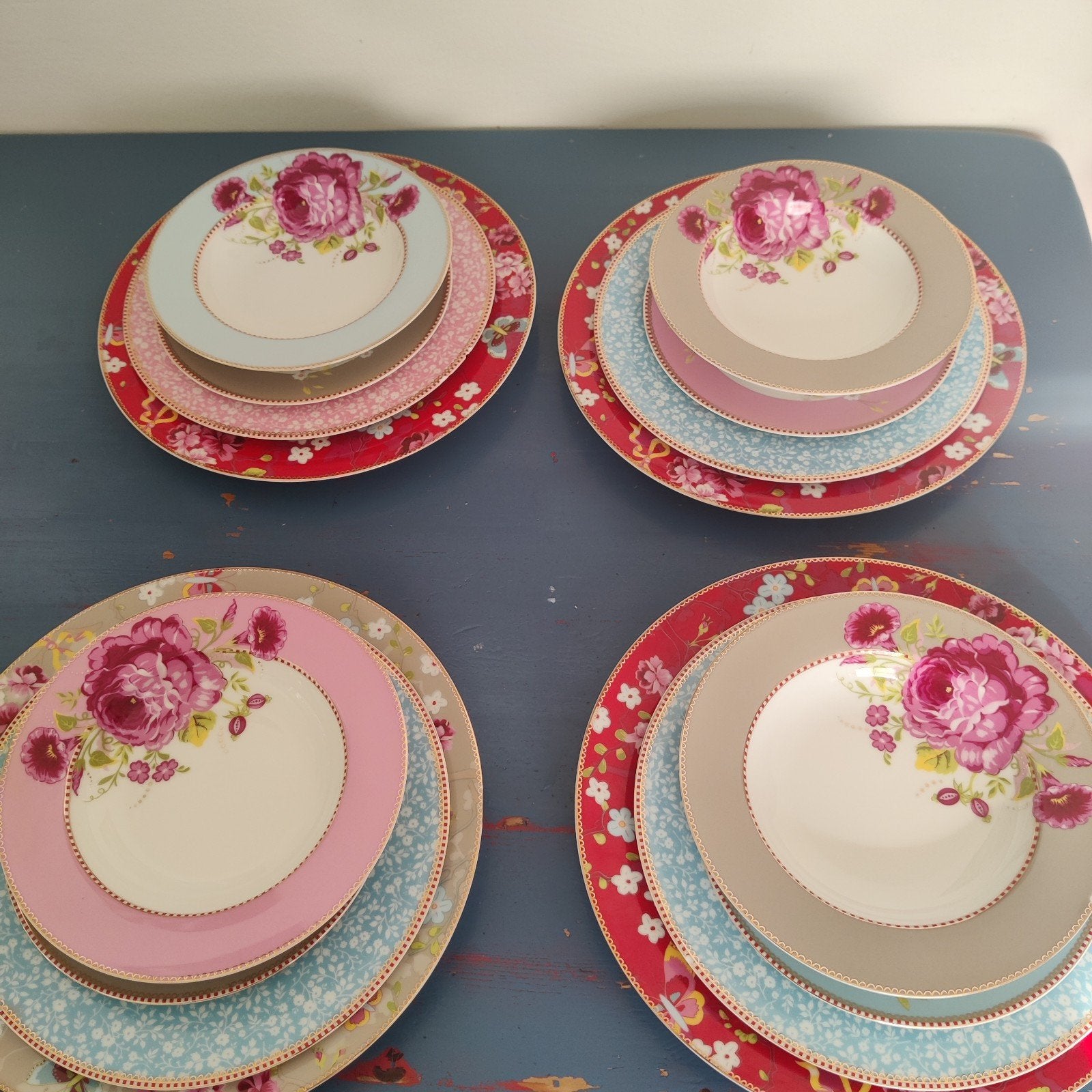 PiP servies.inclusieg onderborden, Ophalen, Gebruikt, Pip Studio, Vintage