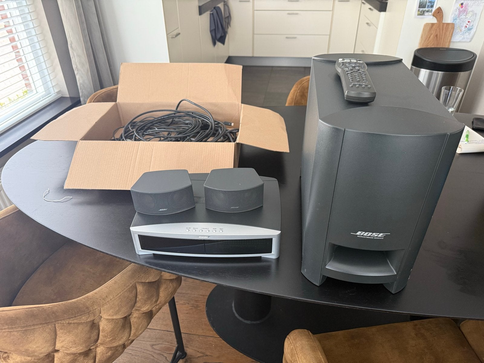Bose 321 serie lll HDMI Home Cinema Systeem, Gebruikt, 2.1-systeem, Dvd-speler, Ophalen
