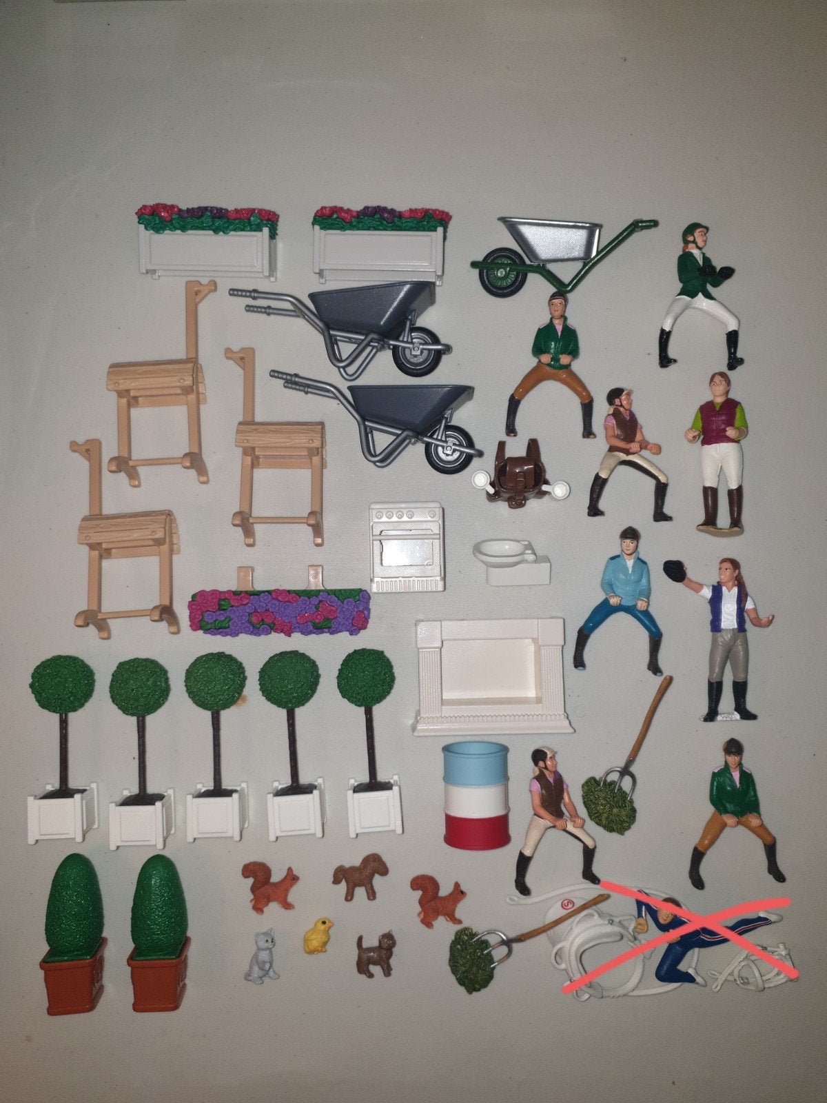 schleich accessoires/ toebehoren, ., Ophalen of Verzenden, Zo goed als nieuw, .