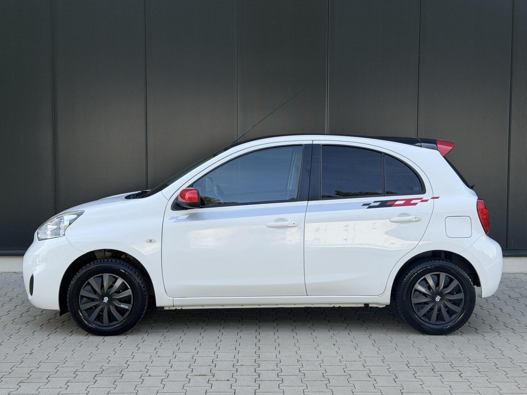 Nissan Micra 1.2 DIG-S Acenta Cruise CarPlay Elekpakket 98PK, Auto's, Voorwielaandrijving, Stof, Met garantie (alle), 1198 cc