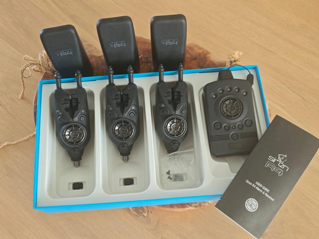 Nash Siren R4 beetmelderset 3+1: 1ste edition., Watersport en Boten, Ophalen of Verzenden, Zo goed als nieuw, Overige typen