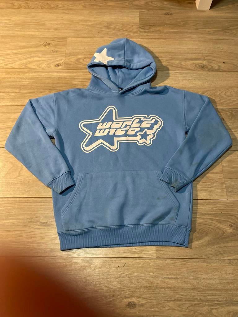 New Yorker Hoodie - Stijlvol en Comfortabel, Ophalen of Verzenden, Nieuw, Maat 46 (S) of kleiner, Blauw