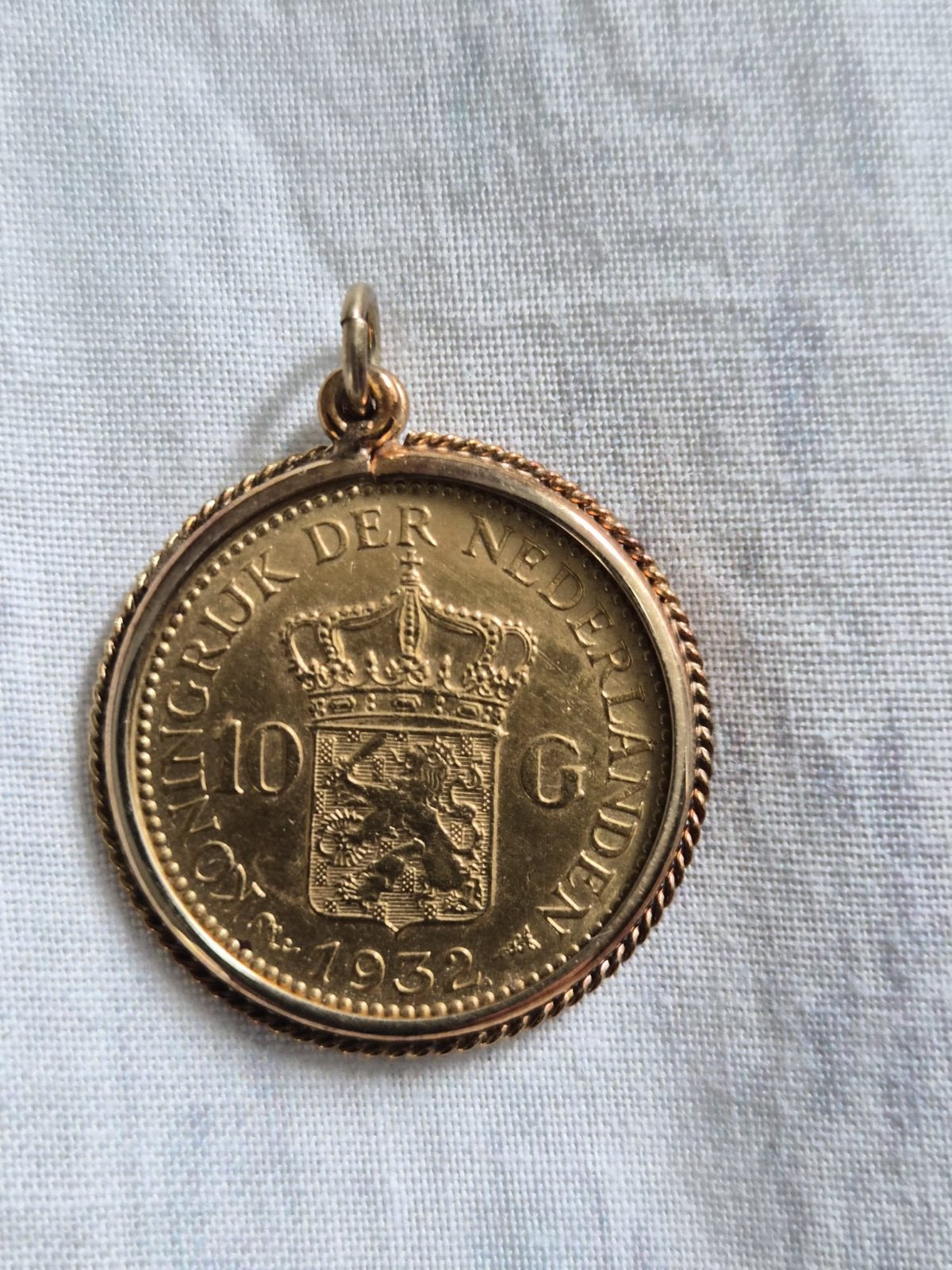 Gouden Tientje 1932, Postzegels en Munten, Verzenden, Goud