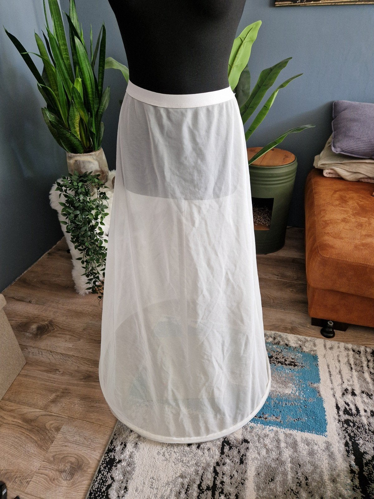 Poirier hoepelrok 230 cm omtrek Maat L, Kleding | Dames, Wit, Ophalen of Verzenden, Accessoires, Poirier