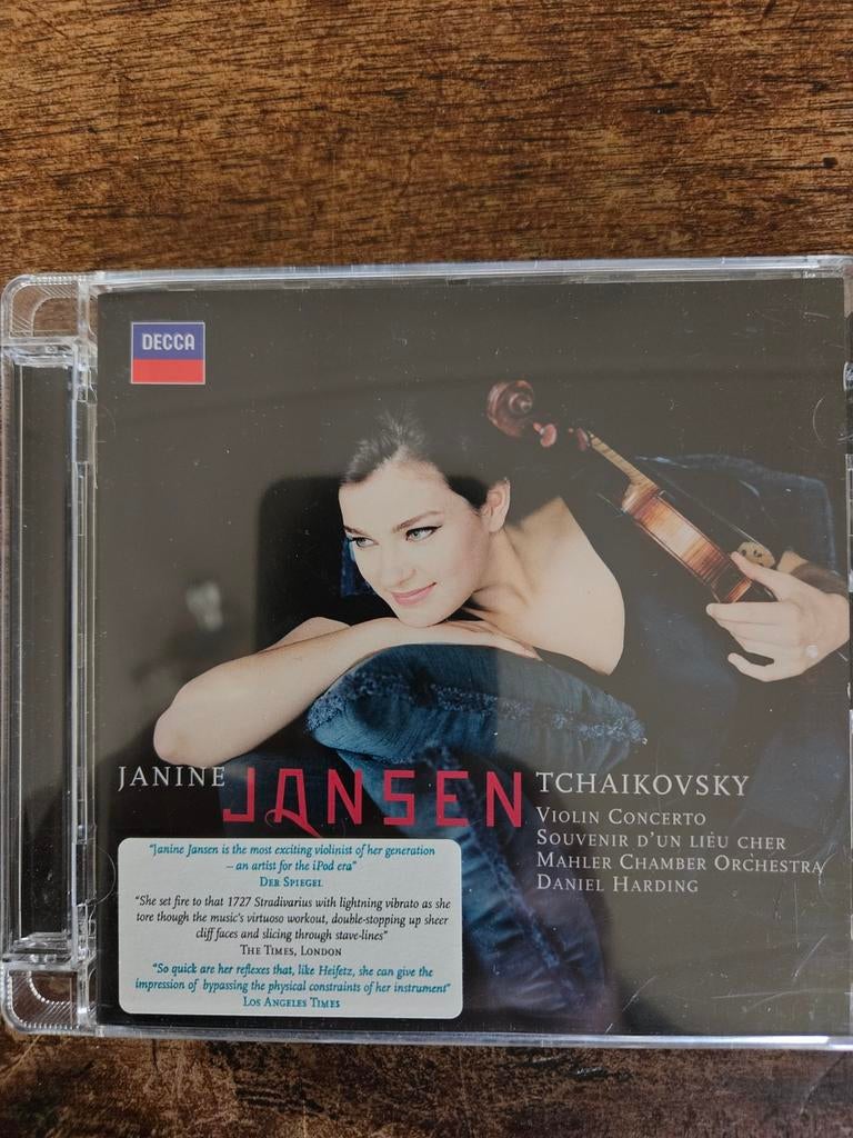 Janine Jansen - Tchaikovsky Vioolconcert CD, Ophalen of Verzenden, Romantiek, Zo goed als nieuw, Orkest of Ballet