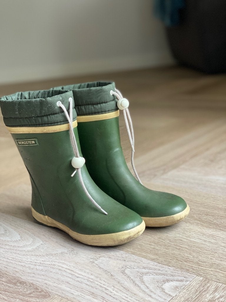 Bergstein laarsjes groen maat 31, Kinderen en Baby's, Kinderkleding | Schoenen en Sokken, Ophalen of Verzenden, Gebruikt, Jongen of Meisje