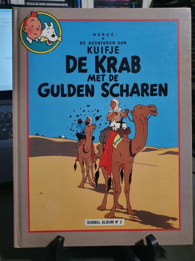 Kuifje Dubbelalbum: De Krab met de Gulden Scharen, Boeken, Eén stripboek, Ophalen