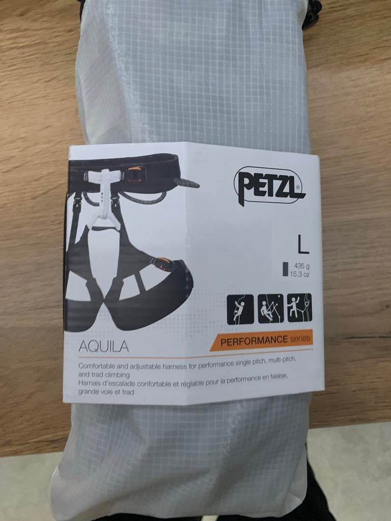 Nieuwe Petzl Aquila klimgordel - Maat L, Sport en Fitness, Ophalen of Verzenden, Nieuw, Overige typen
