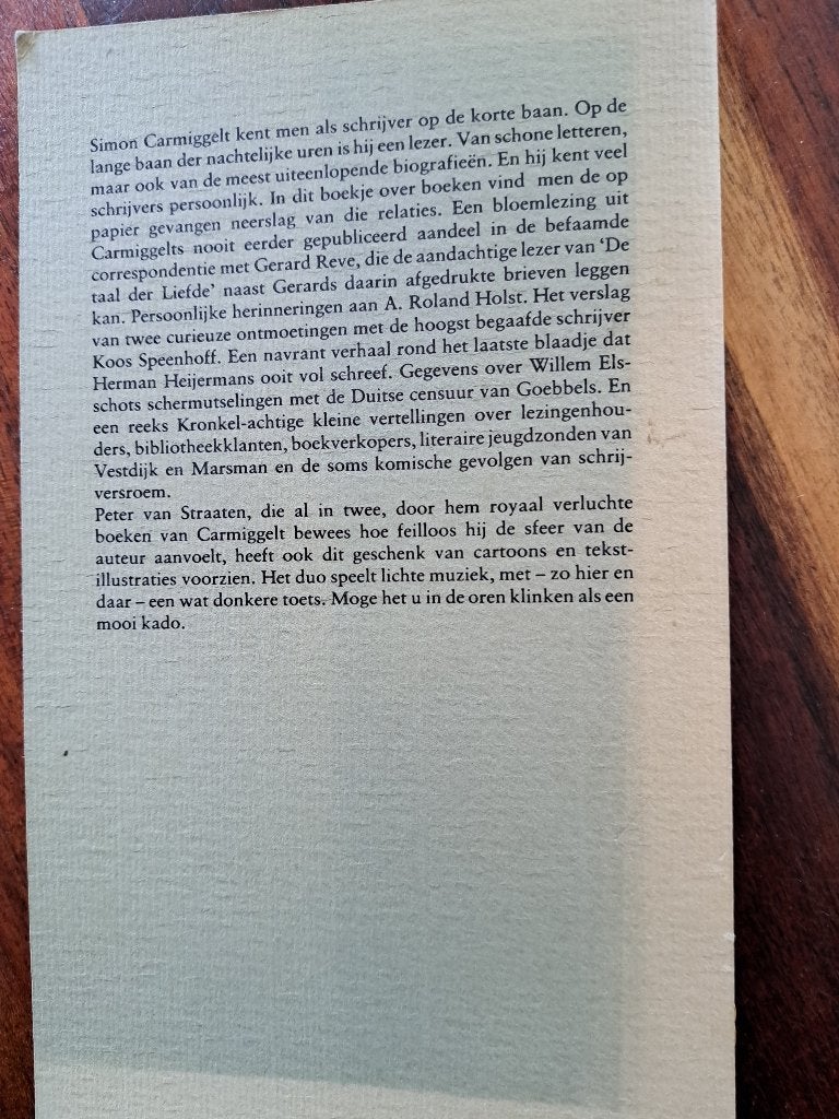 Foto 2 van BOEK: "MOOI KADO " DOOR S. CARMIGGELT EN PETER VAN STRAATEN