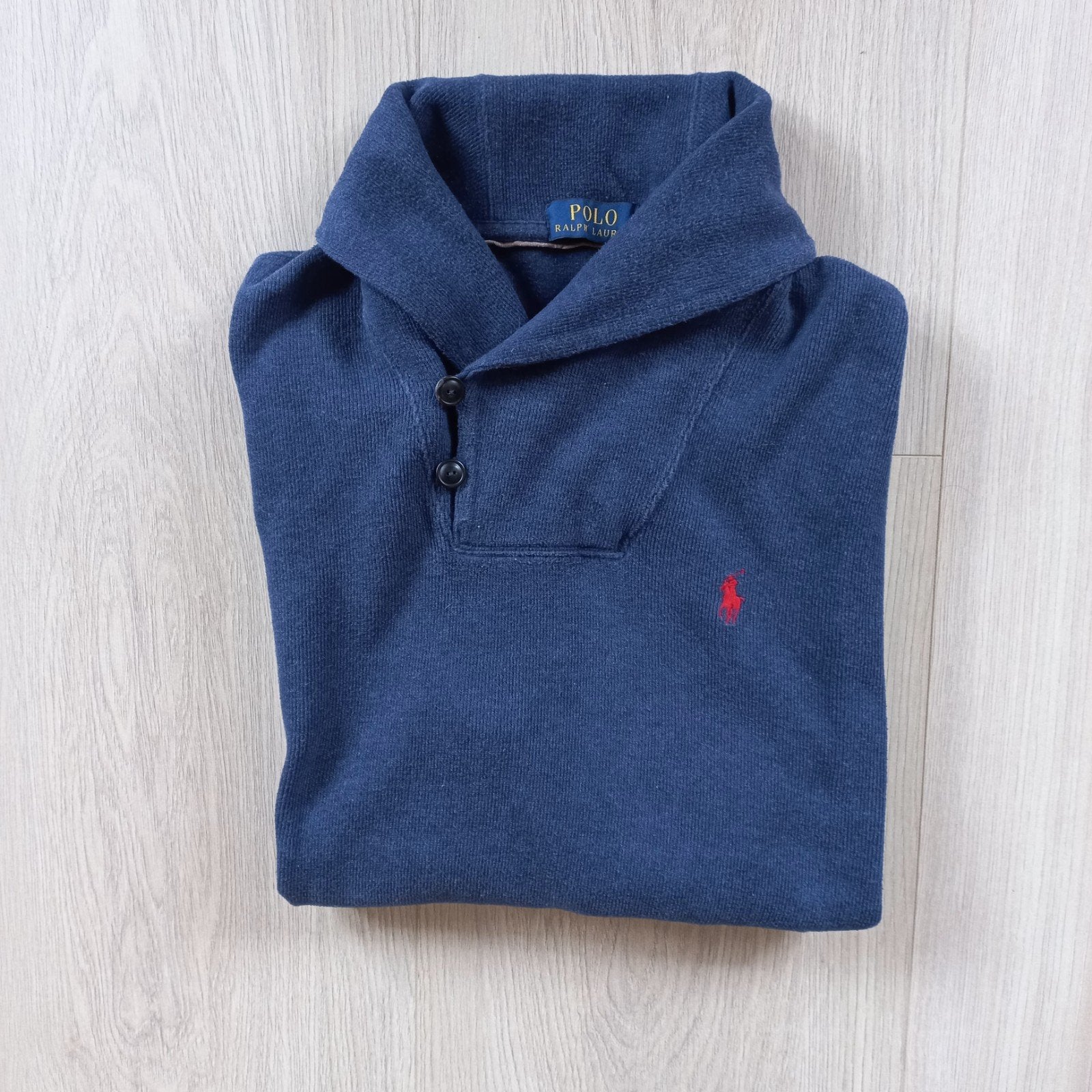 Stijlvolle Ralph Lauren donkerblauwe trui maat M, Ophalen of Verzenden, Maat 48/50 (M), Blauw, Polo Ralph Lauren