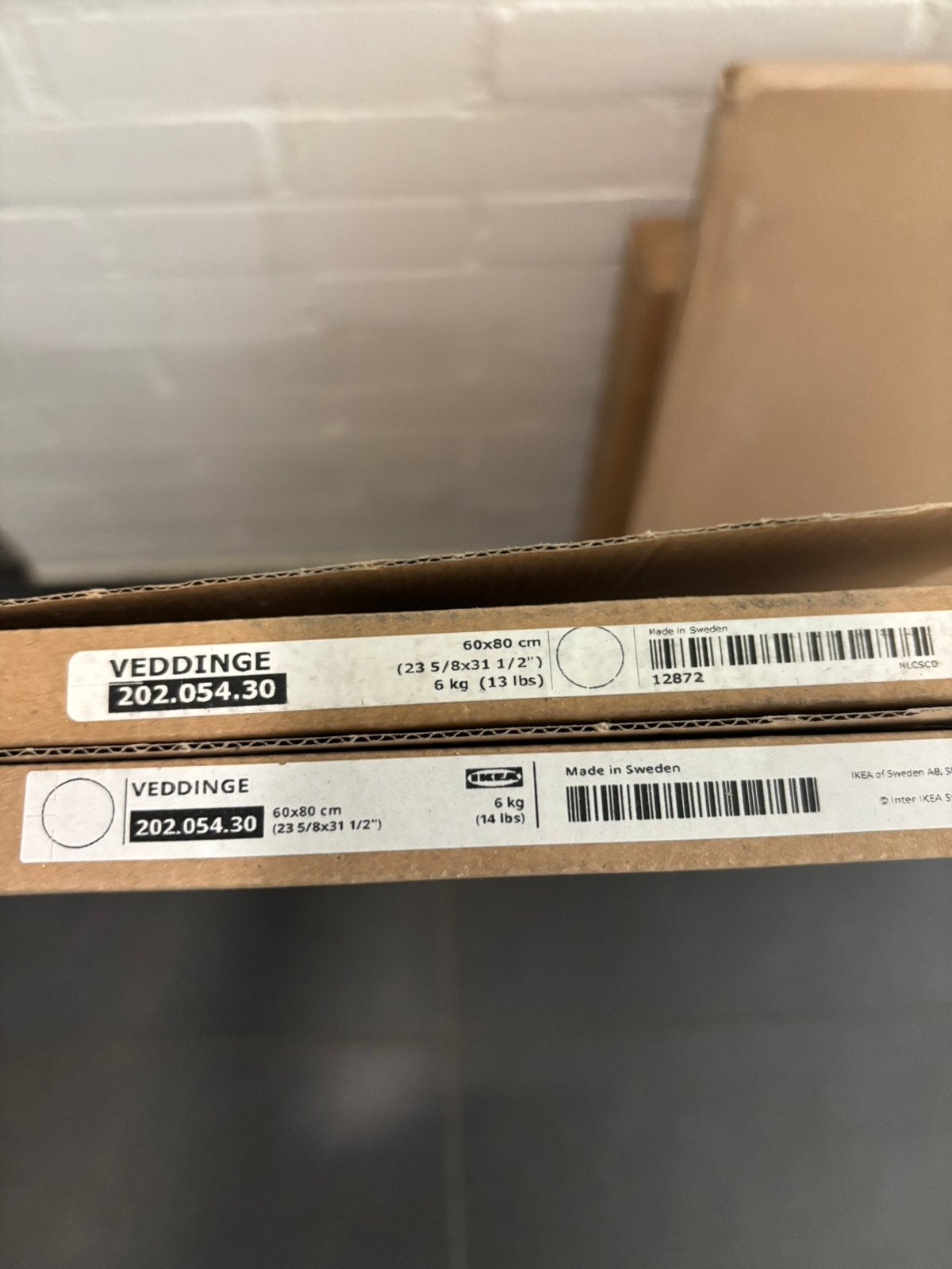 Keikendeurtje 2x IKEA wit, Ophalen, Wit, Nieuw, 50 tot 100 cm