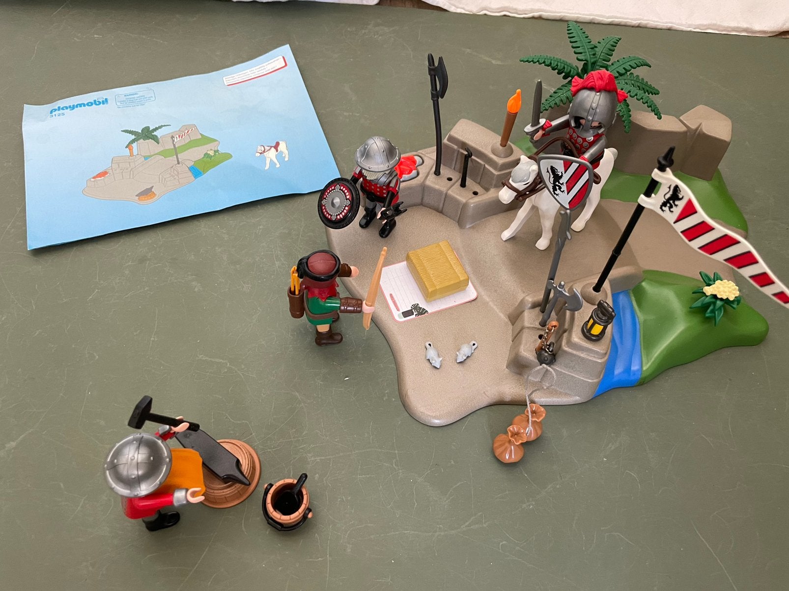 Playmobil pirateneiland 3125, Ophalen of Verzenden, Zo goed als nieuw